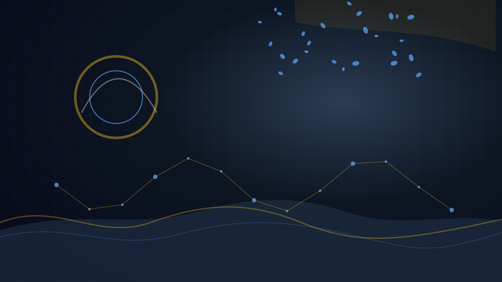 o-star.net hero visual in one-page navigation star map